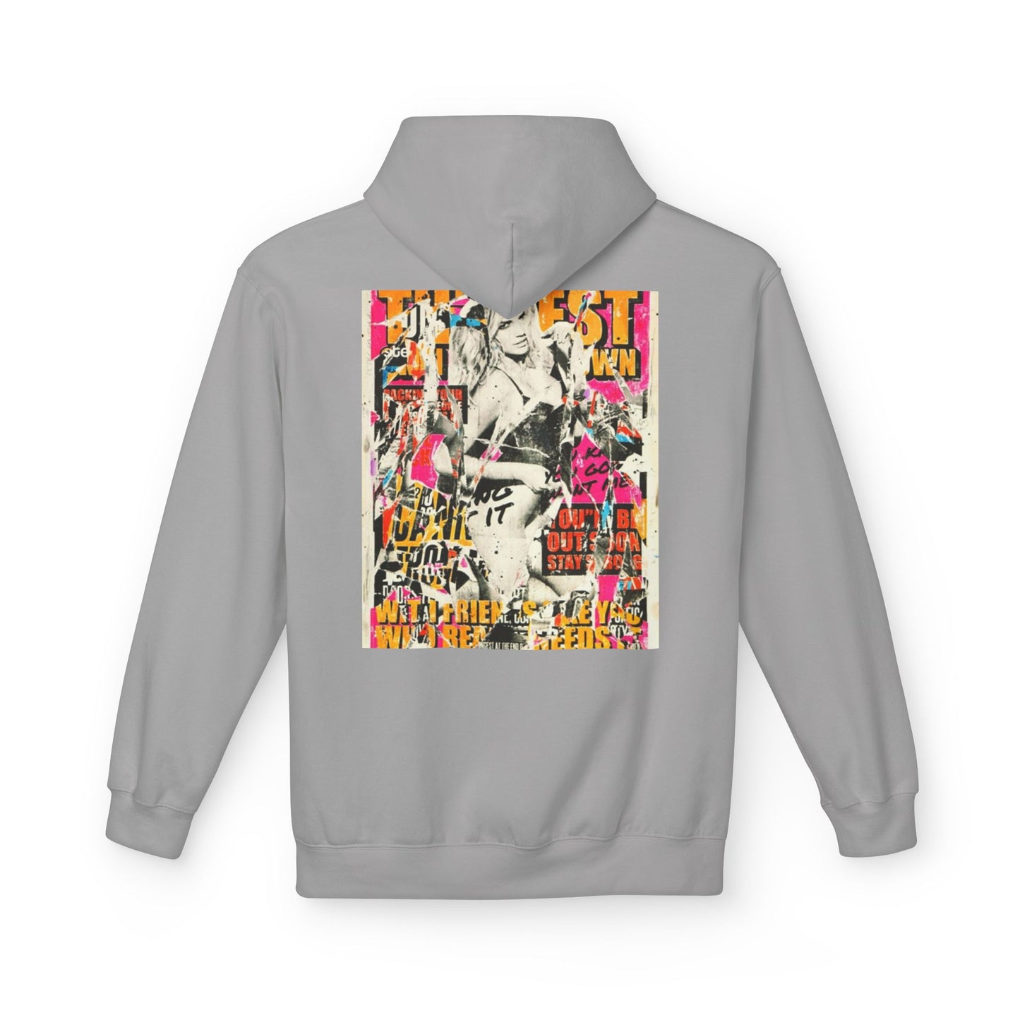 Unisex Midweight Softstyle Fleece Hoodie - Trendy Graphic Art Design