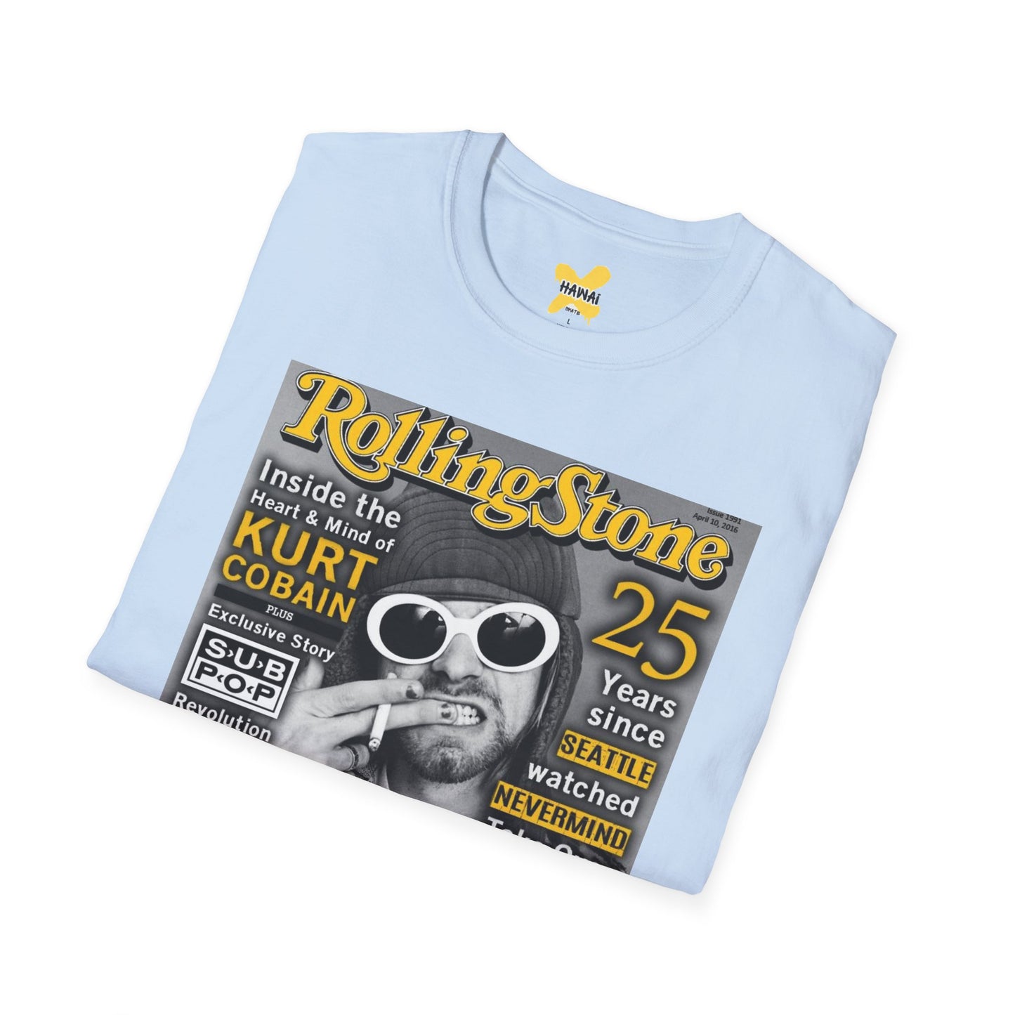 Nirvana Vintage Rolling Stone Unisex T-Shirt