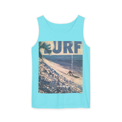 Surf Vintage Tank Top – Retro Beach Surfing Graphic