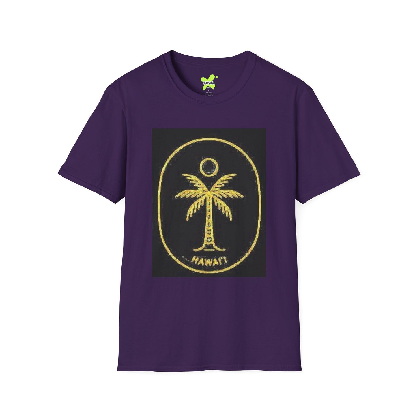 Hawaii Palm Tree Unisex Softstyle T-Shirt