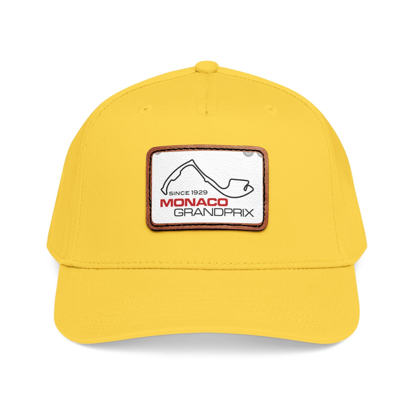 Monaco Grand Prix Leather Patch Baseball Cap