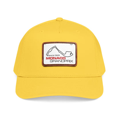 Monaco Grand Prix Leather Patch Baseball Cap