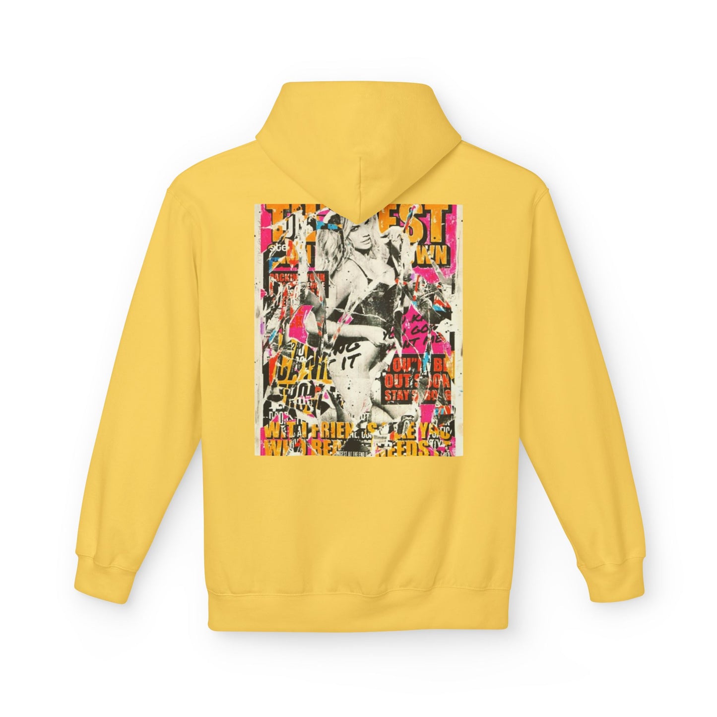 Unisex Midweight Softstyle Fleece Hoodie - Trendy Graphic Art Design
