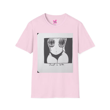 Funny Unisex Graphic T-Shirt - 'Just a Bite'