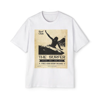 The Surfer Vintage Surf Club Tee — Men's Oversized Surf Graphic T-Shirt