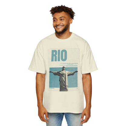 Rio Vintage Poster T-Shirt — Christ the Redeemer Travel Tee