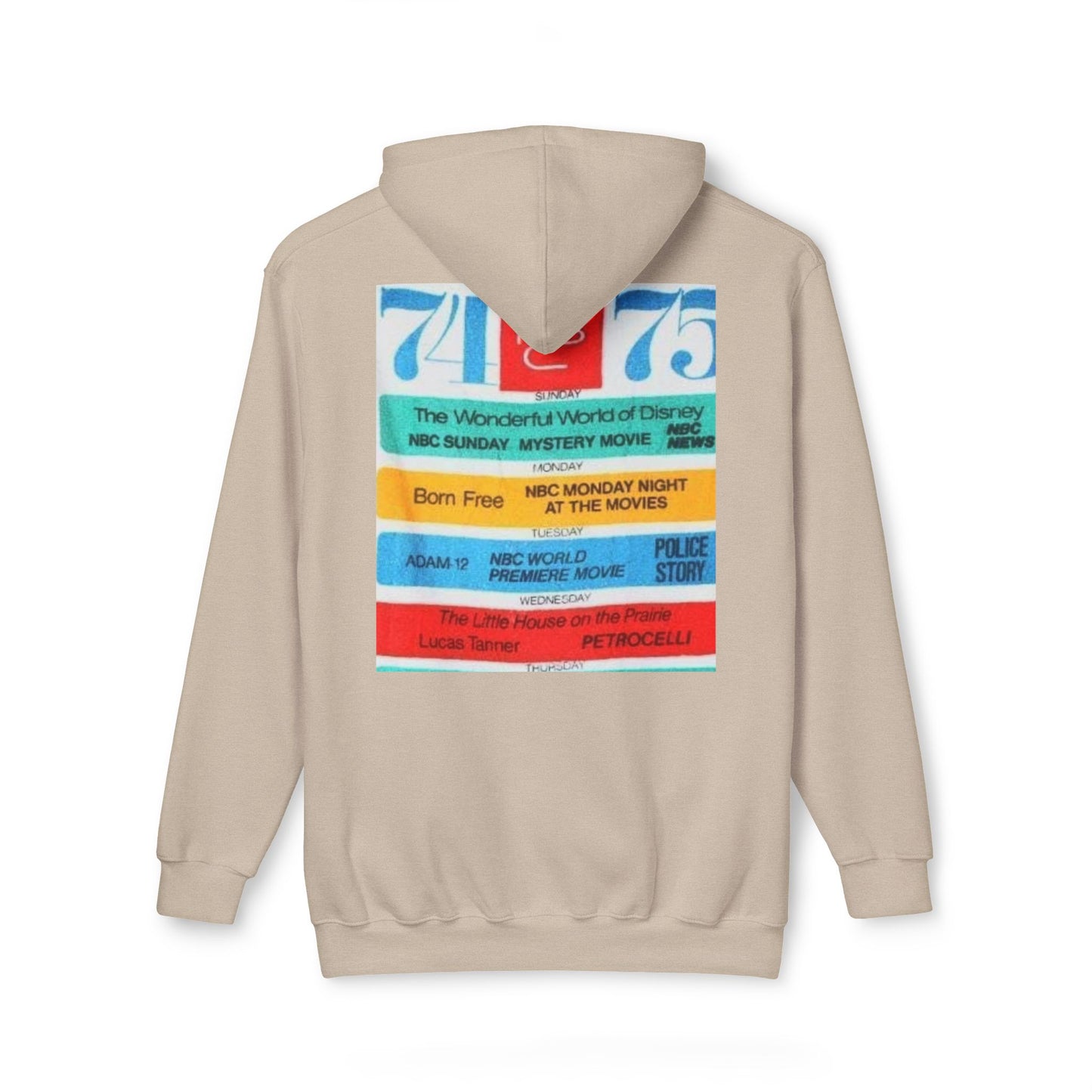 Retro Movie Night Unisex Hooded Sweatshirt - Perfect for Film Lovers