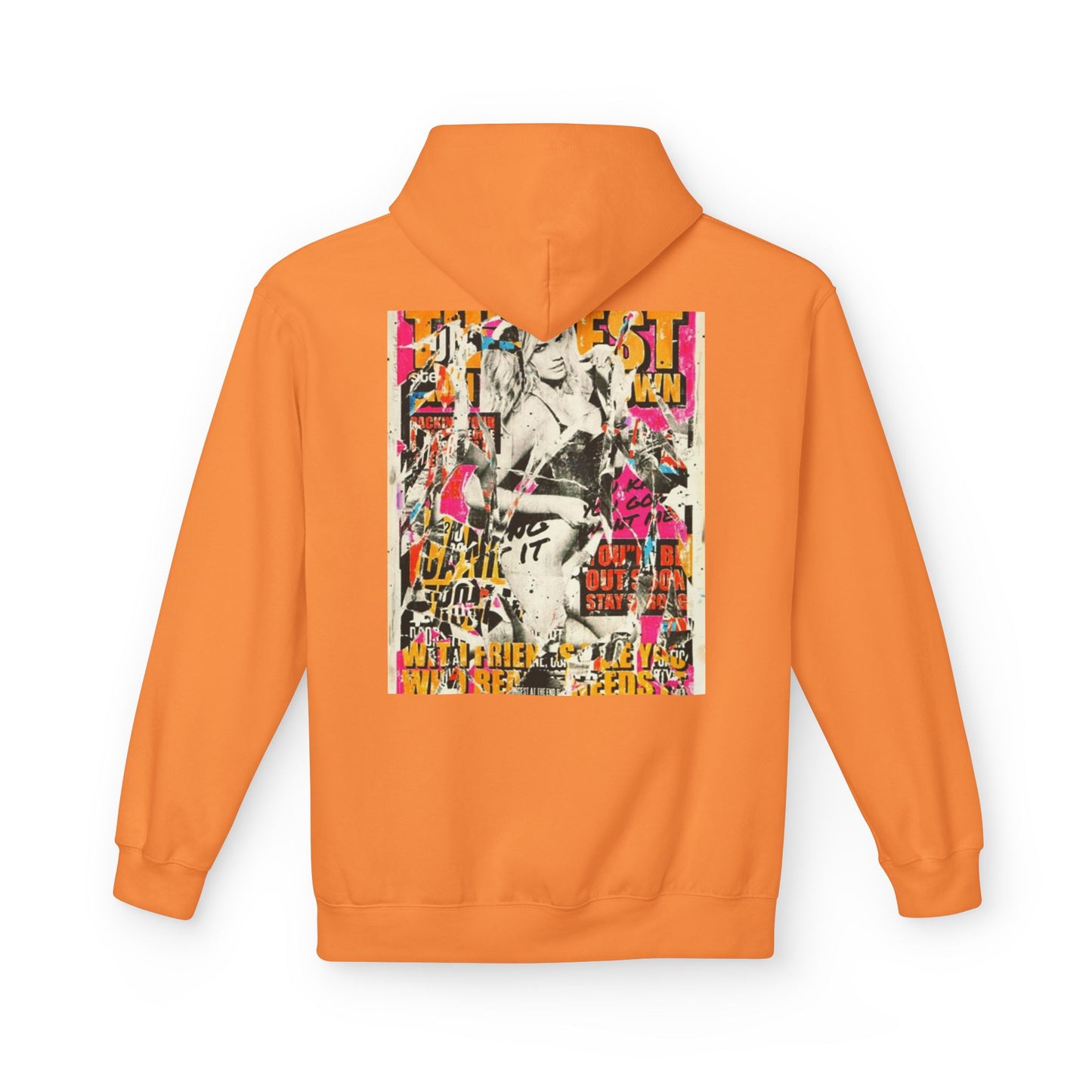 Unisex Midweight Softstyle Fleece Hoodie - Trendy Graphic Art Design