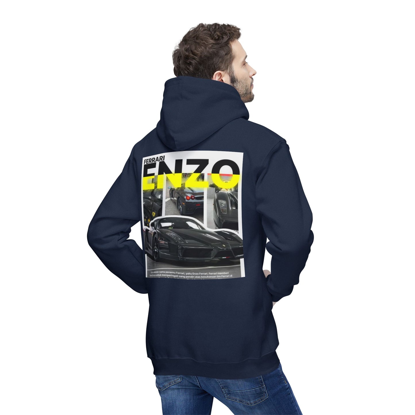Ferrari Enzo Unisex Hooded Sweatshirt - Made in the USA