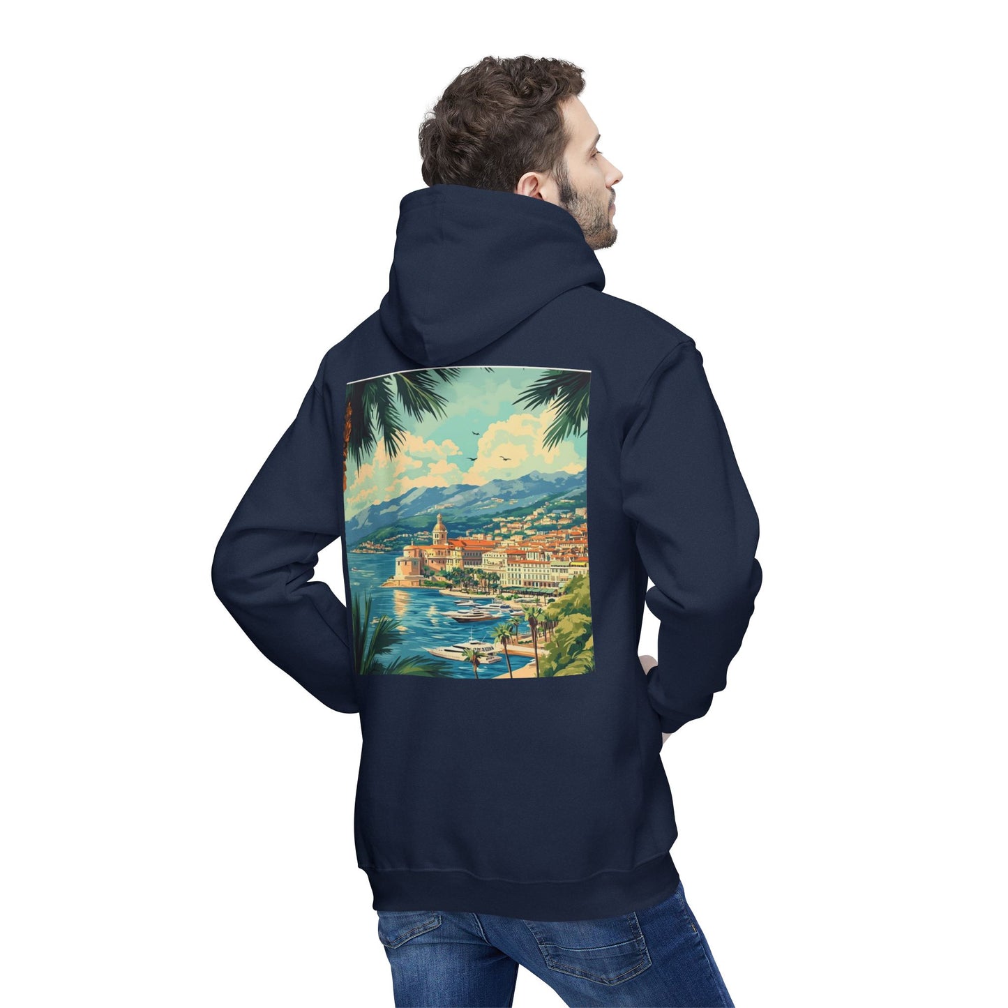 Coastal Vibes Unisex Hooded Sweatshirt - Perfect for Beach Lovers