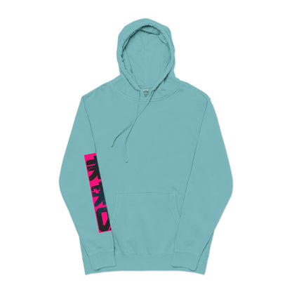 Pigment-Dyed Hoodie — Retro Racing Car Graphic ("911 GT3R")