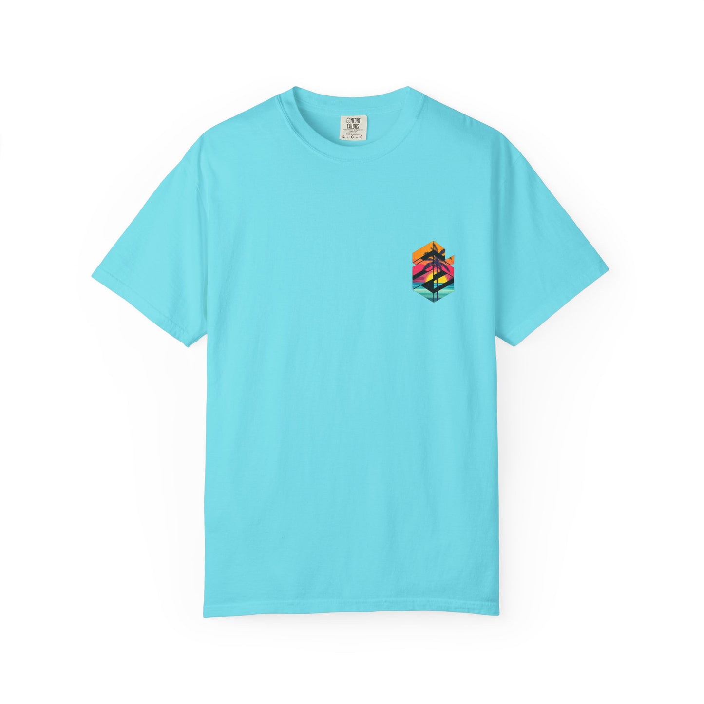 Tropical Sunset Unisex T-Shirt | Beach Vibes & Relaxation