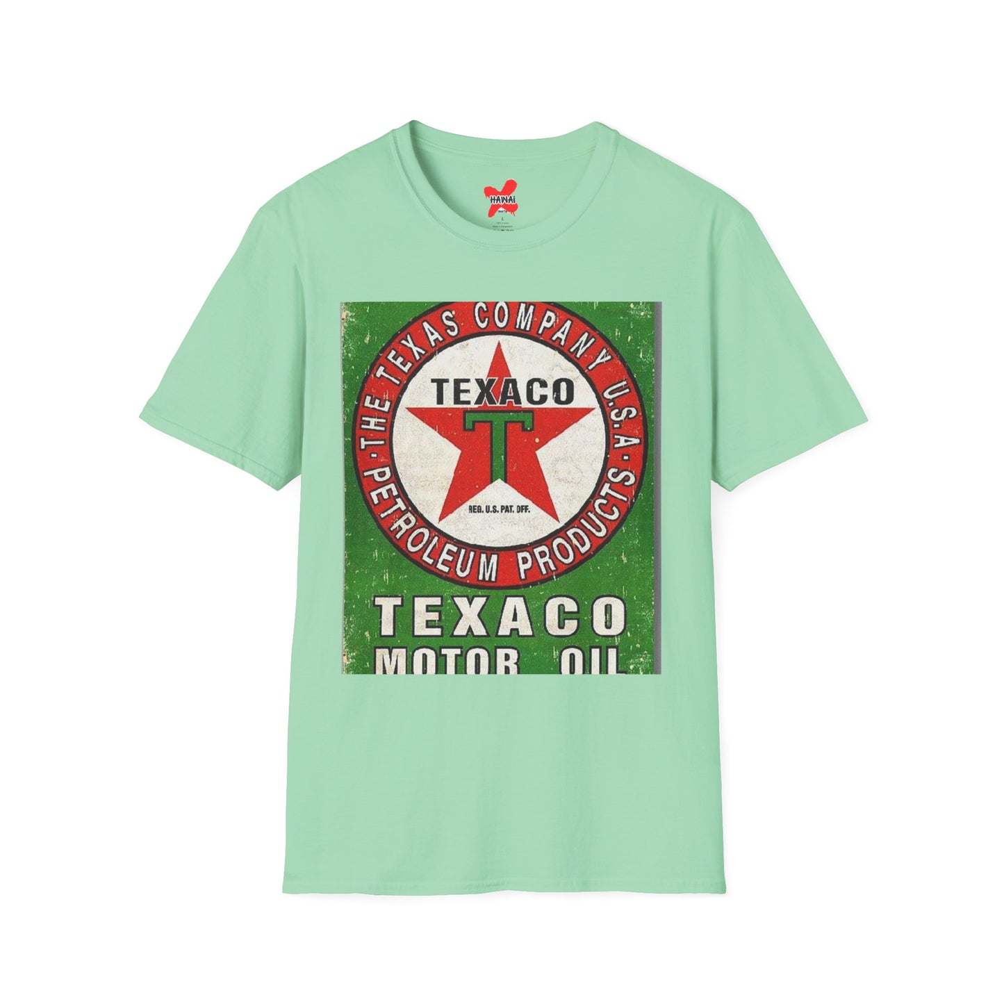 Vintage Texaco Motor Oil T-Shirt, Retro Gas Station Tee, Unisex Graphic Shirt, Gift for Car Lovers, Americana Apparel