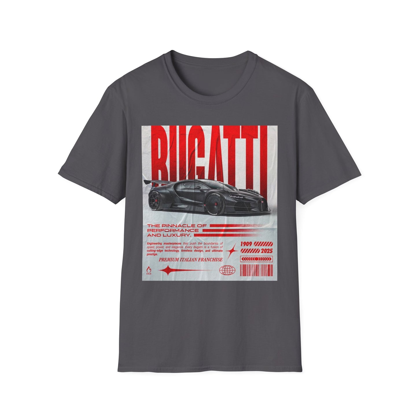 Luxury Bugatti Unisex T-Shirt - Performance & Style