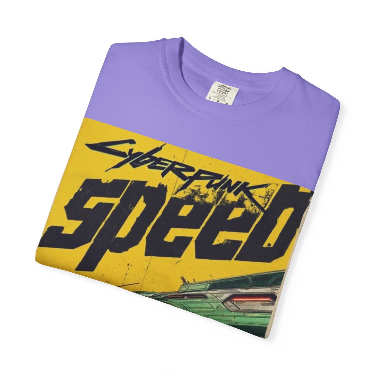 Cyberpunk Speed T-Shirt — Retro Racing Car Graphic Tee
