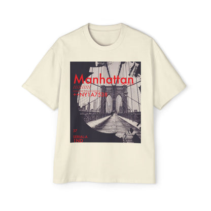 Manhattan Bridge Graphic Tee — Vintage NYC Photo Print