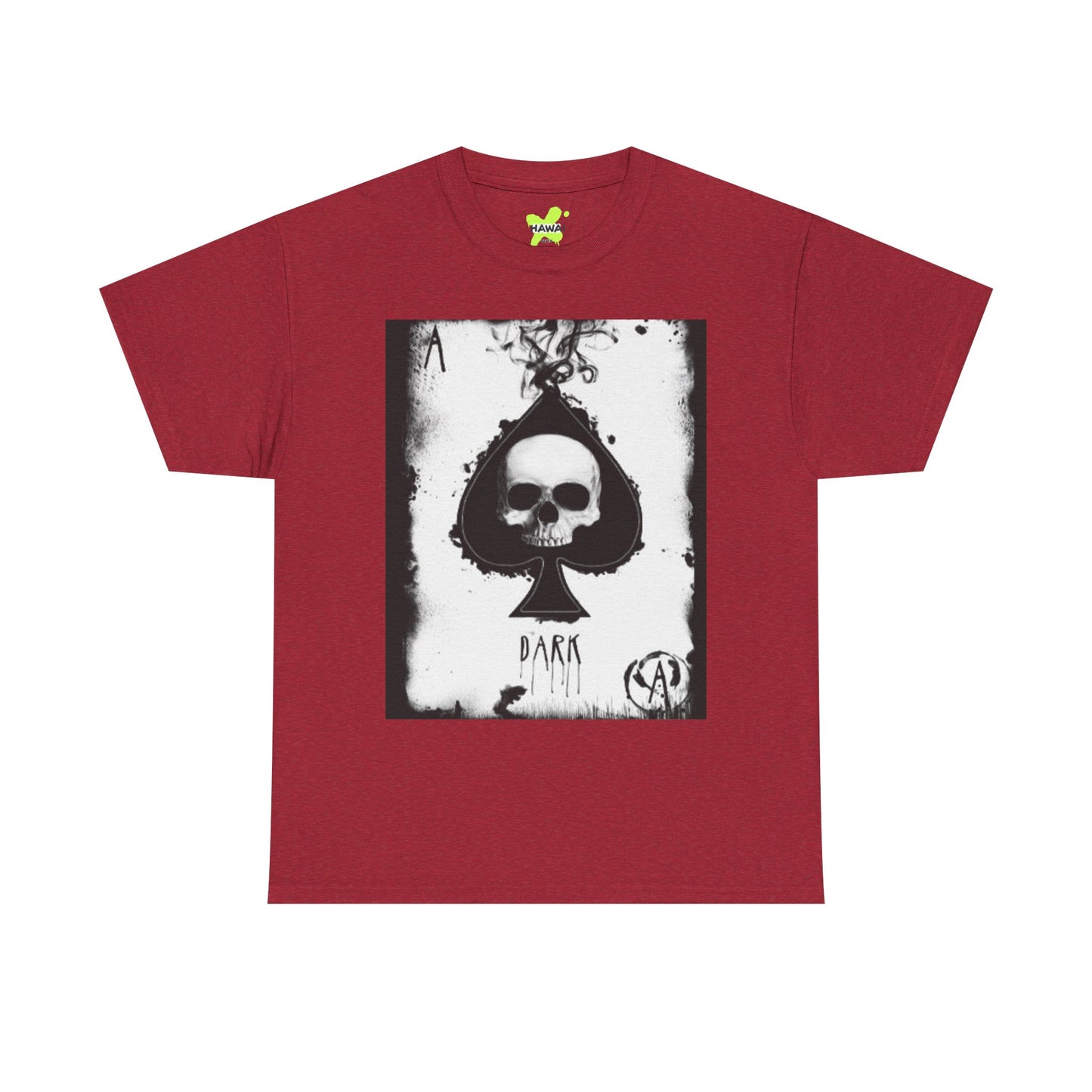 Gothic Skull Graphic Tee - Unisex Heavy Cotton T-Shirt