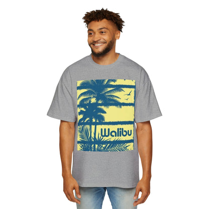 Malibu Palm Tee — Vintage Surf Graphic T-Shirt