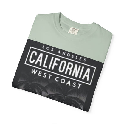 West Coast Paradise T-Shirt, Unisex Graphic Tee, California Style Shirt, Summer Vibes Top, Beachwear, Travel Souvenir