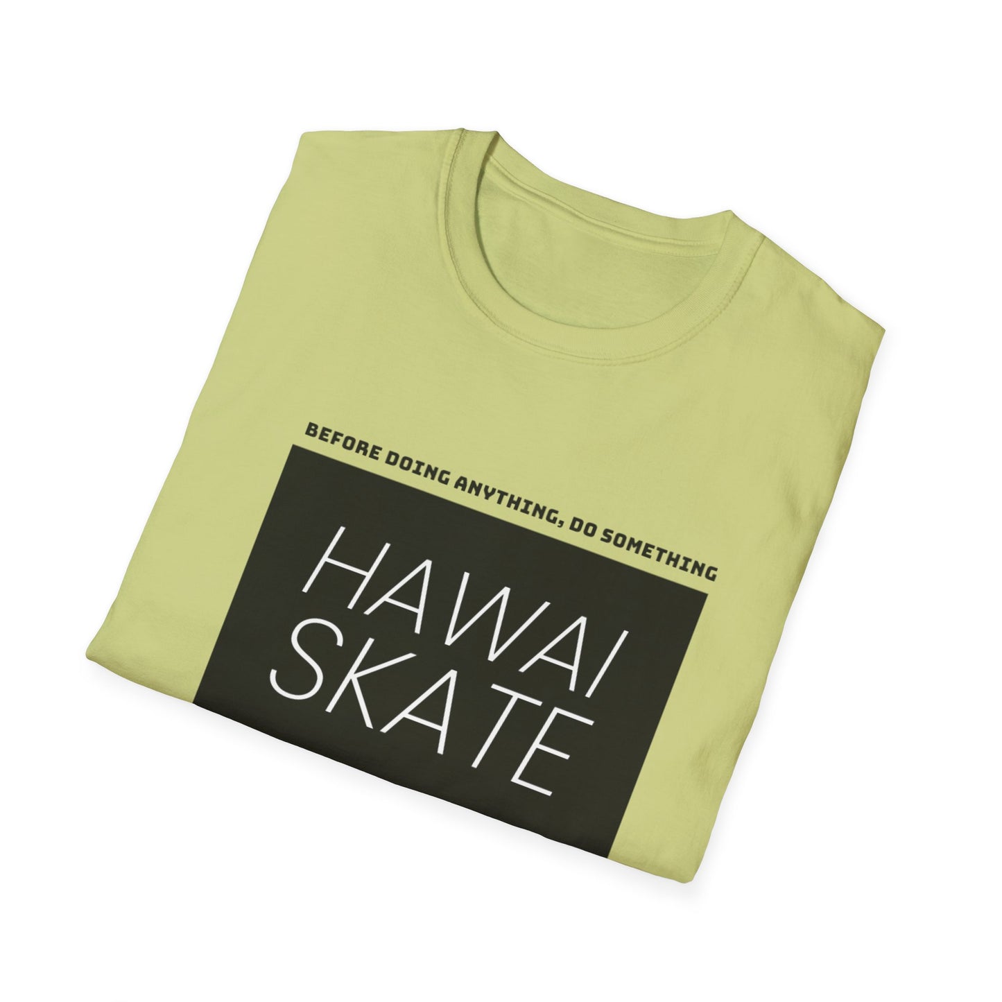 Hawaiian Skate Inspired T-Shirt, Casual Summer Wear, Skateboarder Gift, Beach Day, Graphic Tee, Cool Streetwear