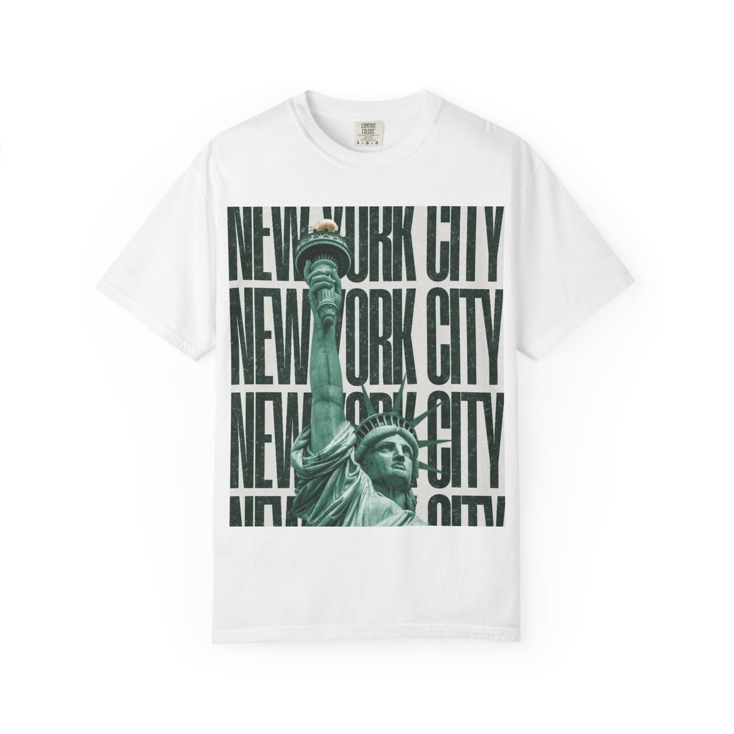 New York City Statue of Liberty Graphic T-Shirt — Retro Urban Travel Tee