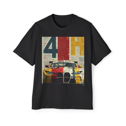 Racing Heritage Tee — Retro BMW M4 Motorsport Graphic T-Shirt