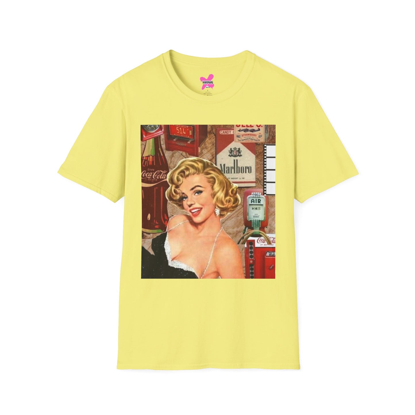 Retro Marilyn Monroe Unisex Softstyle T-Shirt - Vintage Glamour Tee