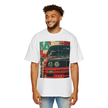 Vintage Racing Car Tee — Retro BMW Front Graphic T-Shirt