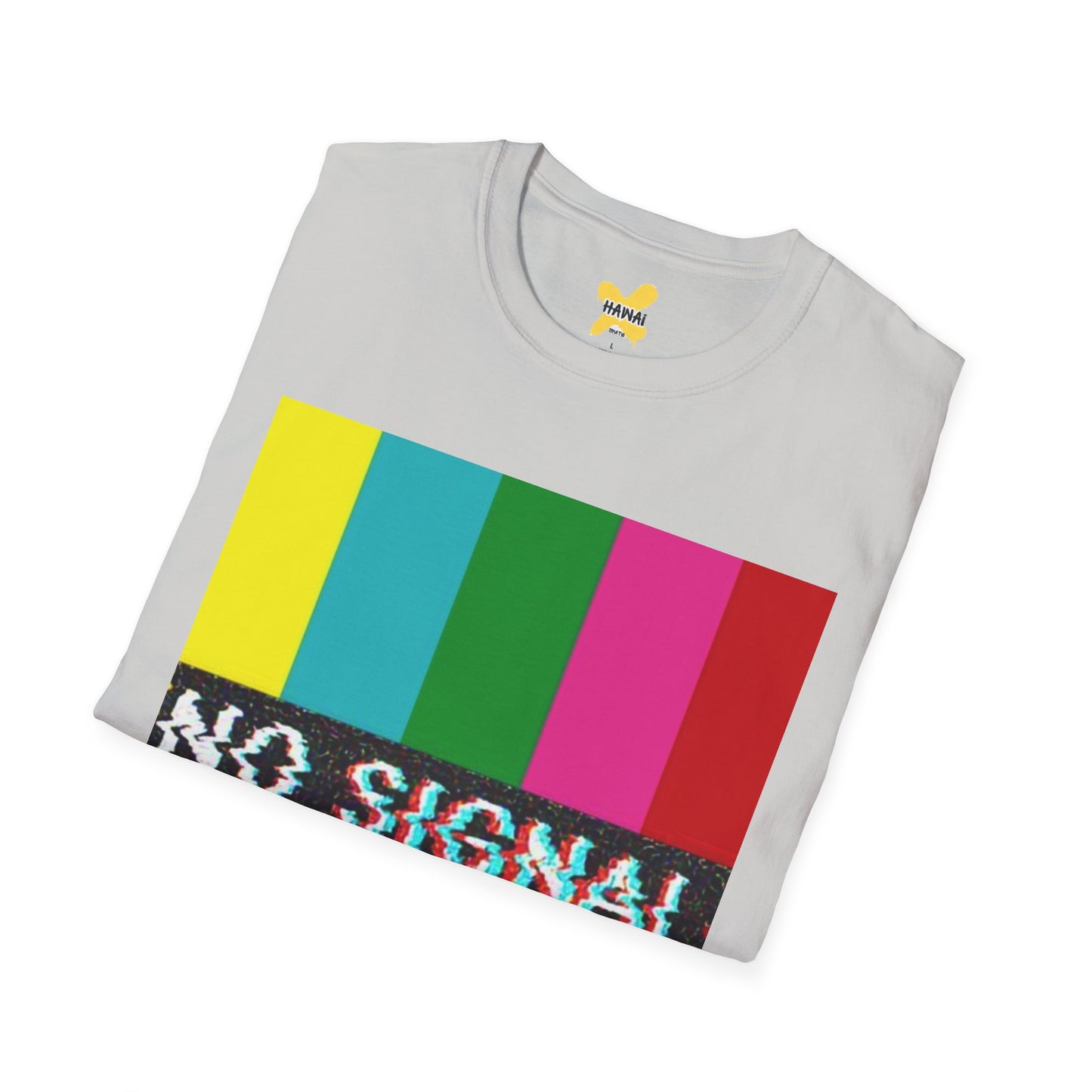No Signal Graphic Unisex T-Shirt – Retro Style for Tech Lovers