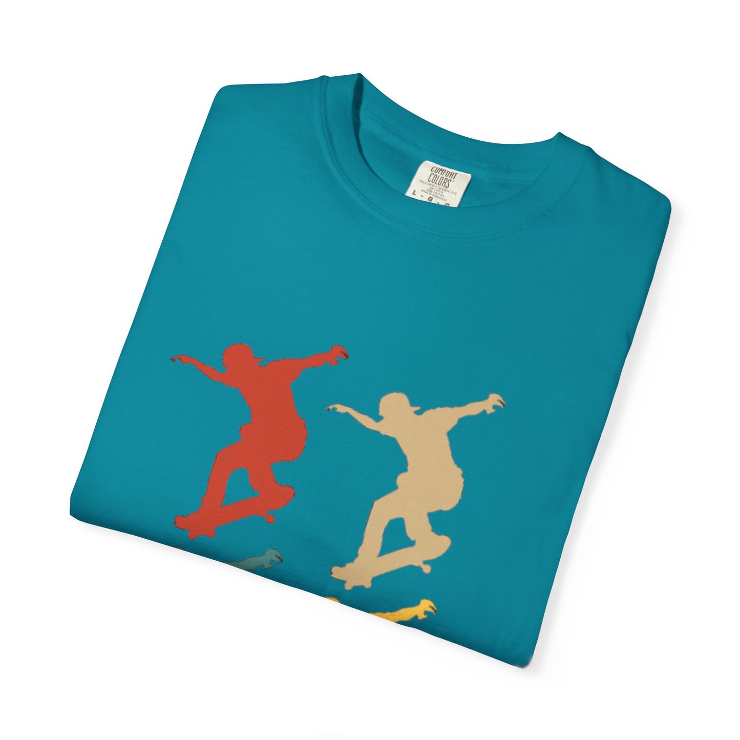 Vibrant Skateboarding T-Shirt for Adventure Lovers
