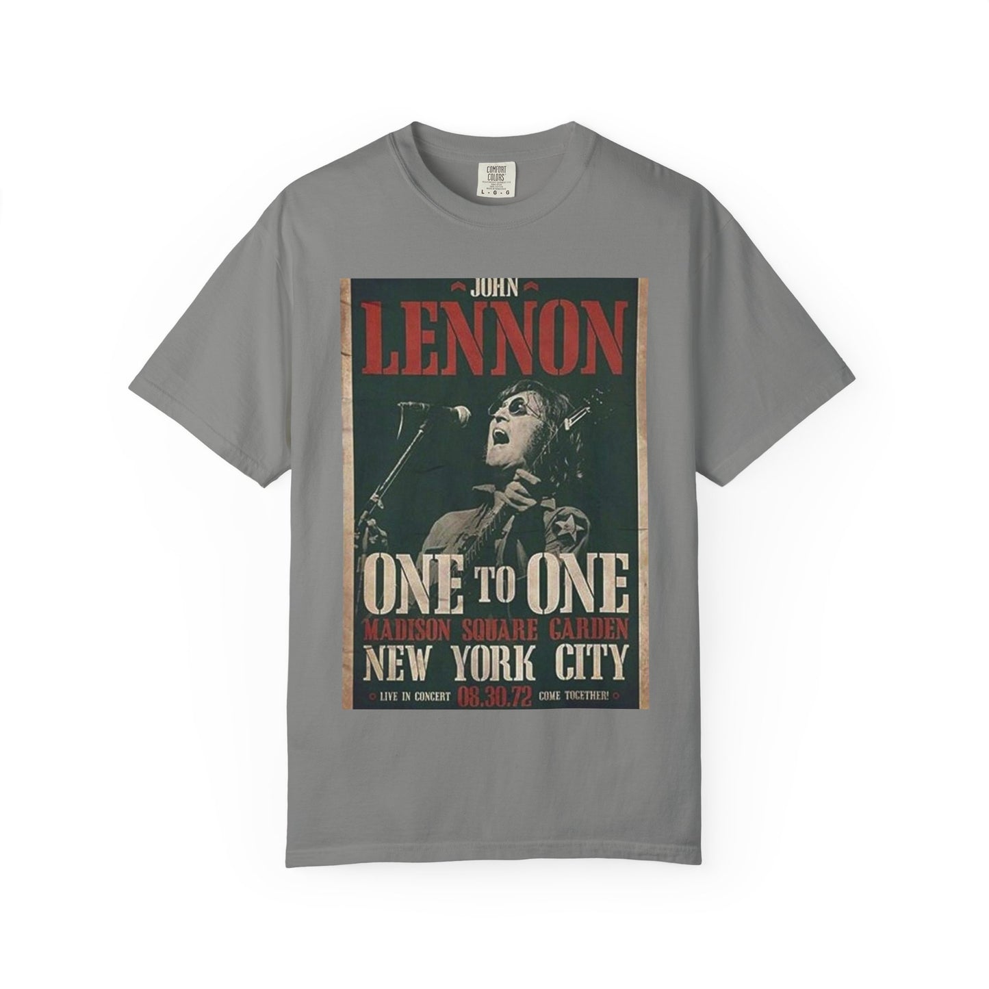 Vintage John Lennon Concert T-Shirt -  One to One, New York City