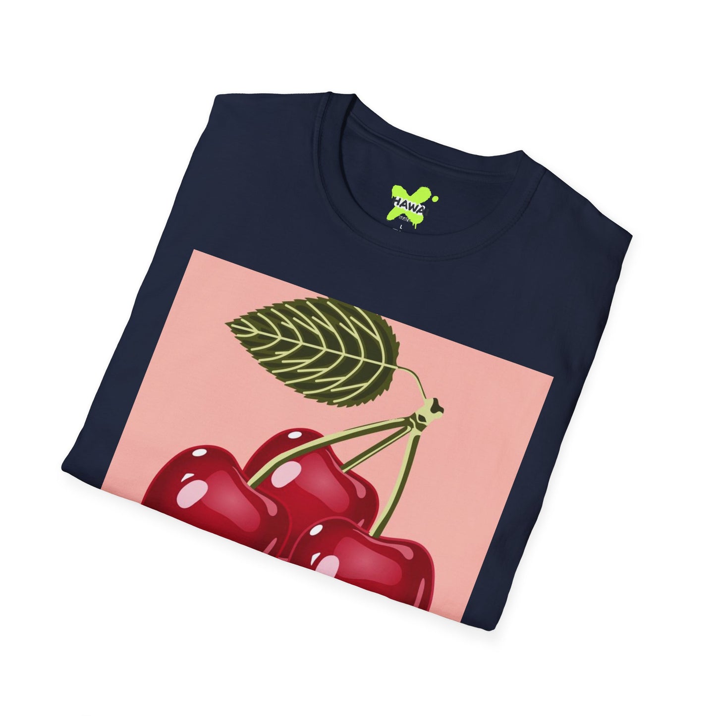 Retro Cherry Graphic T-Shirt for Fruit Lovers