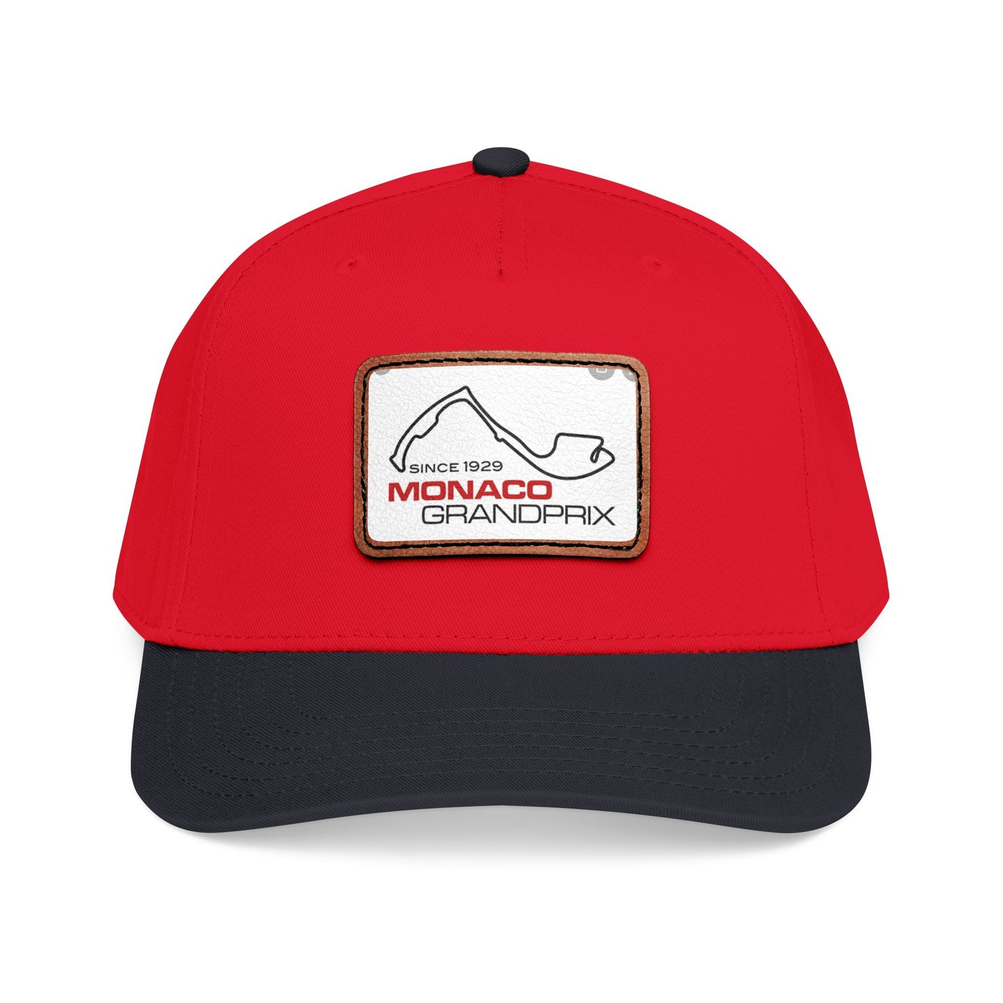 Monaco Grand Prix Leather Patch Baseball Cap