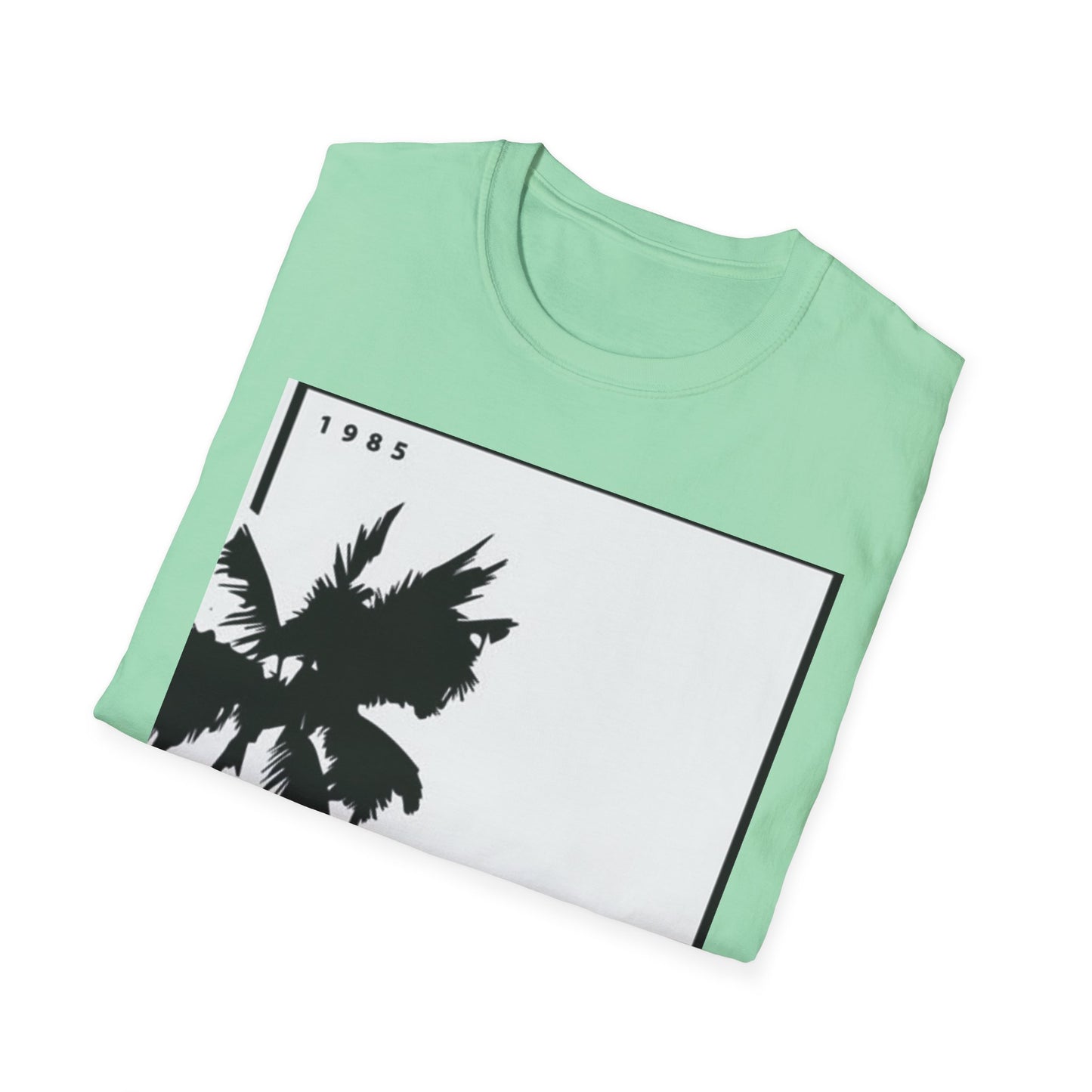 Tropical Palm Graphic Tee - Vintage Summer Vibes, Vacation Shirt, Unisex Casual Wear, Gift for Beach Lovers, 1985 Design