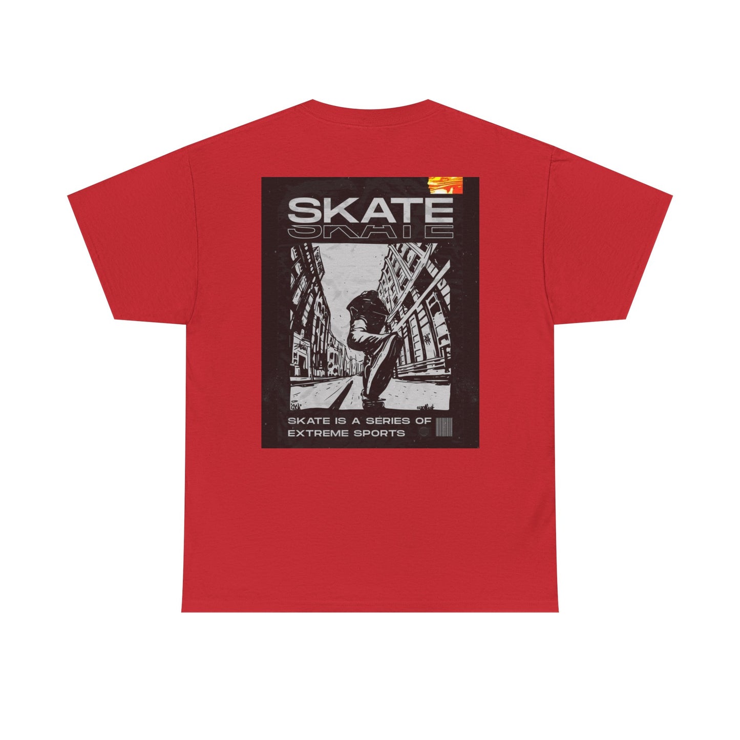Skate Graphic Tee — Urban Skateboard Poster Shirt