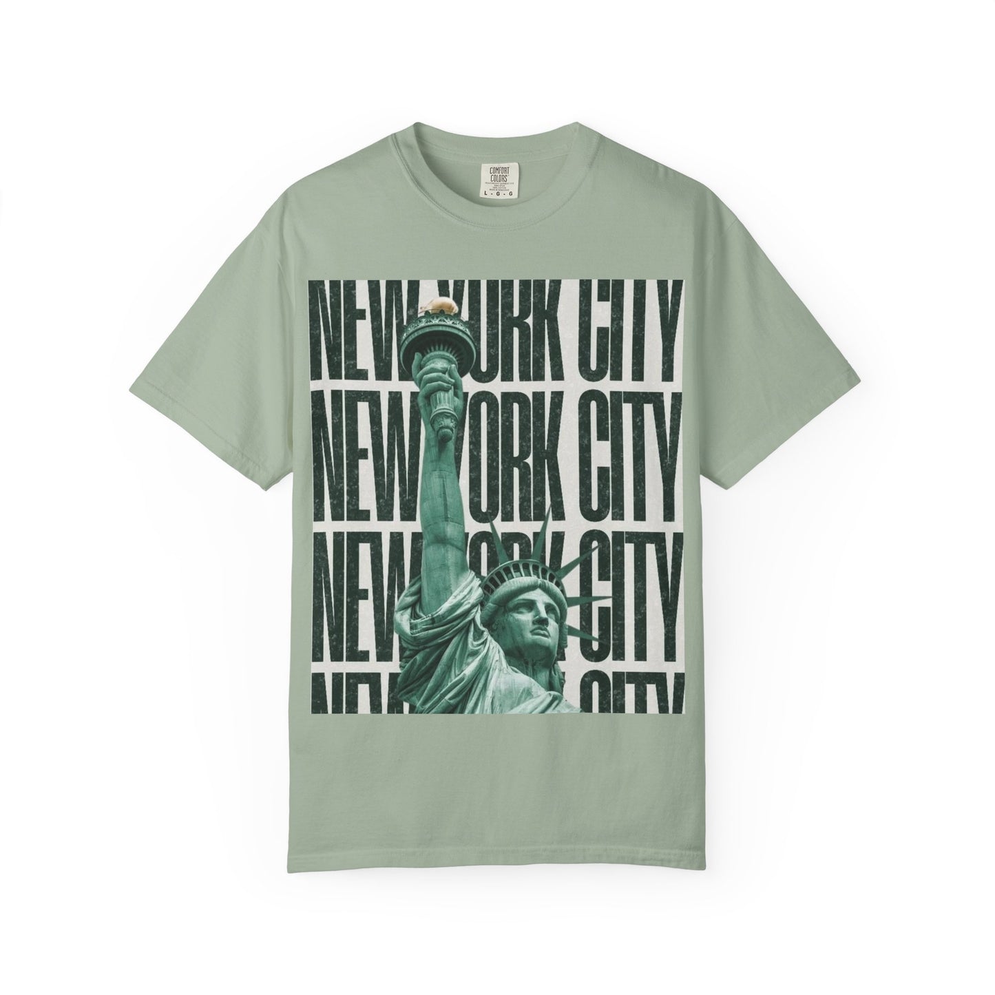 New York City Statue of Liberty Graphic T-Shirt — Retro Urban Travel Tee