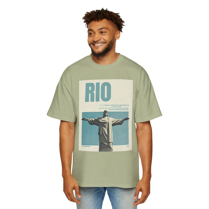 Rio Vintage Poster T-Shirt — Christ the Redeemer Travel Tee