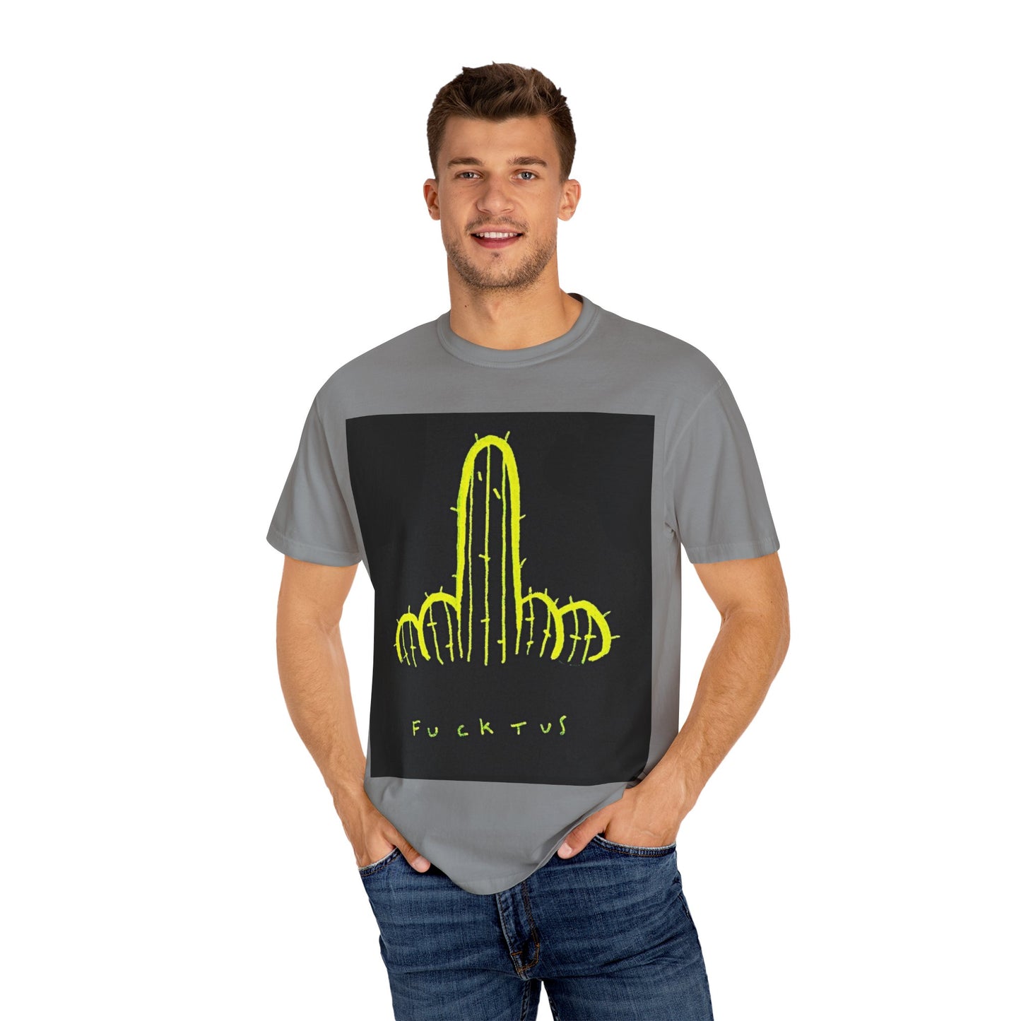 Funny Cactus Graphic T-Shirt - Unisex, Vibrant Design"}