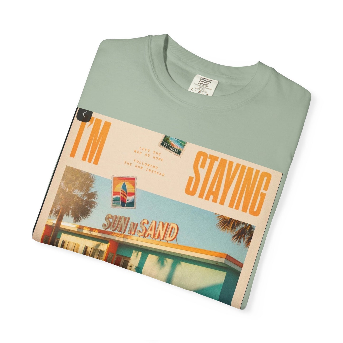 Weekend Staycation Vintage T-Shirt — "I'm Staying the Weekend" Retro Diner Design