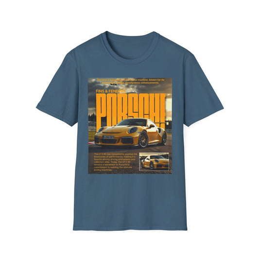 Vintage Porsche Graphic Unisex Softstyle T-Shirt