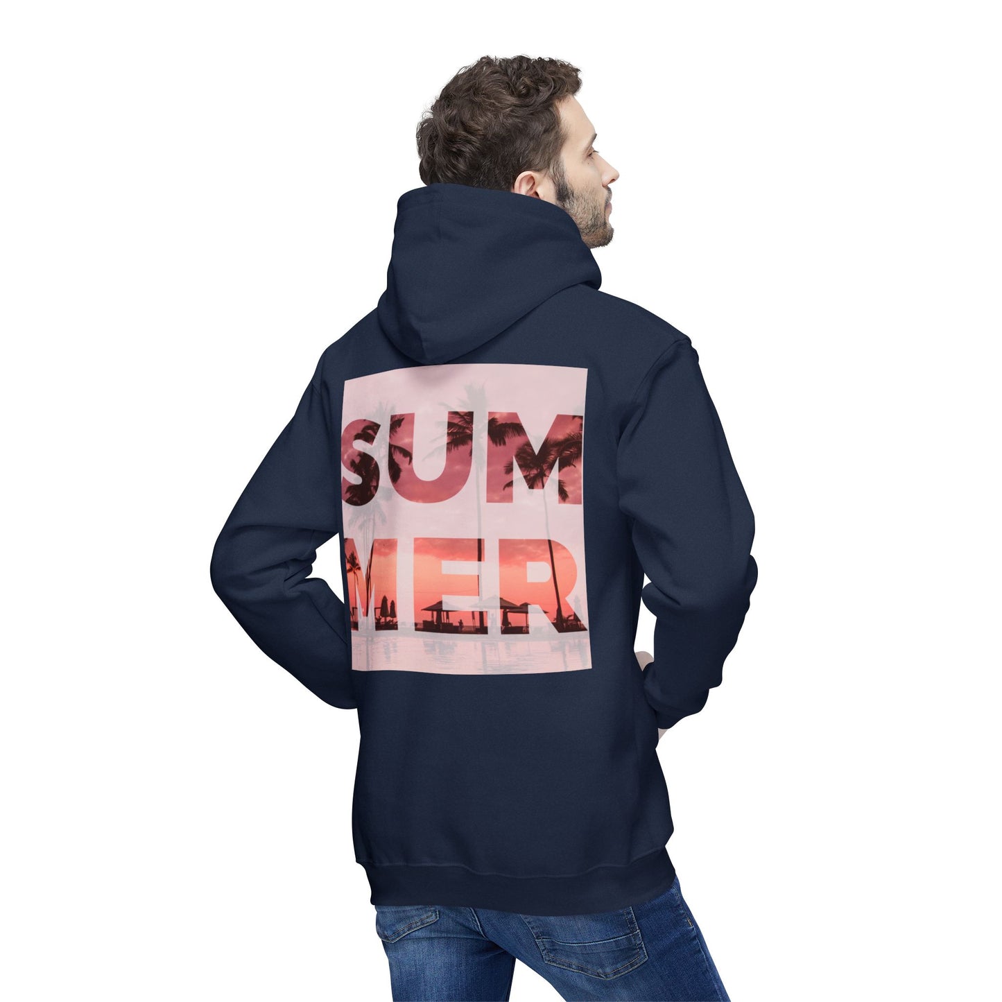 Summer Vibes Unisex Hooded Sweatshirt - Made in the USA