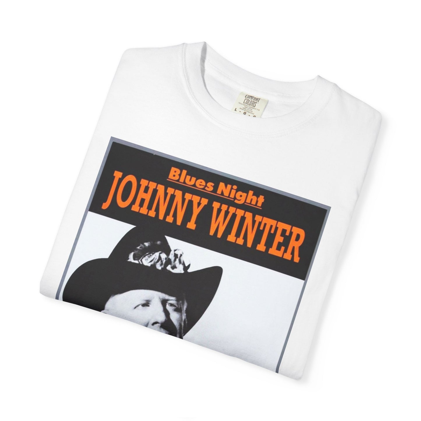 Vintage Johnny Winter Blues Night T-shirt