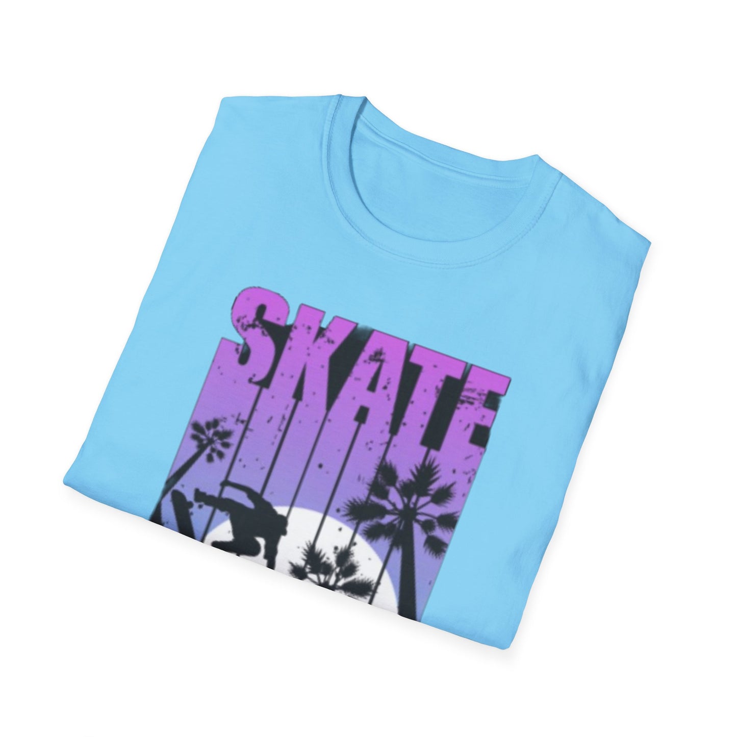 Skate Extreme Unisex Softstyle T-Shirt - Vibrant Graphic Tee for Skate Enthusiasts