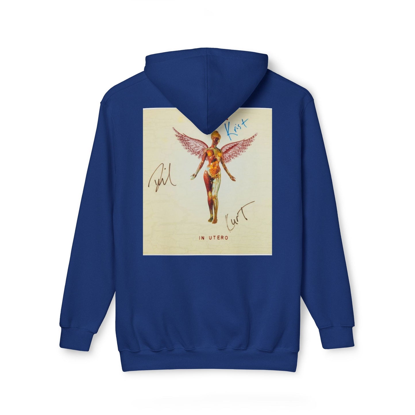 Kurt Cobain Inspired Unisex Hooded Sweatshirt - Alternative Music Apparel