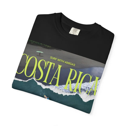 Costa Rica Surf T-Shirt — Aerial Wave & Surfers Graphic Tee