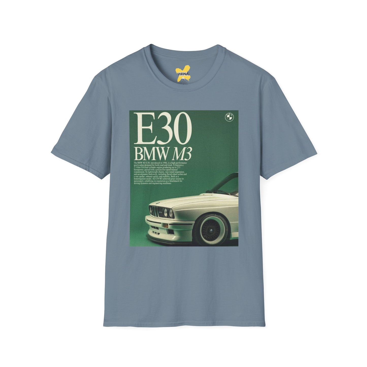 E30 BMW M3 Graphic Unisex T-Shirt - Classic Car Enthusiast Tee