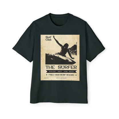 The Surfer Vintage Surf Club Tee — Men's Oversized Surf Graphic T-Shirt