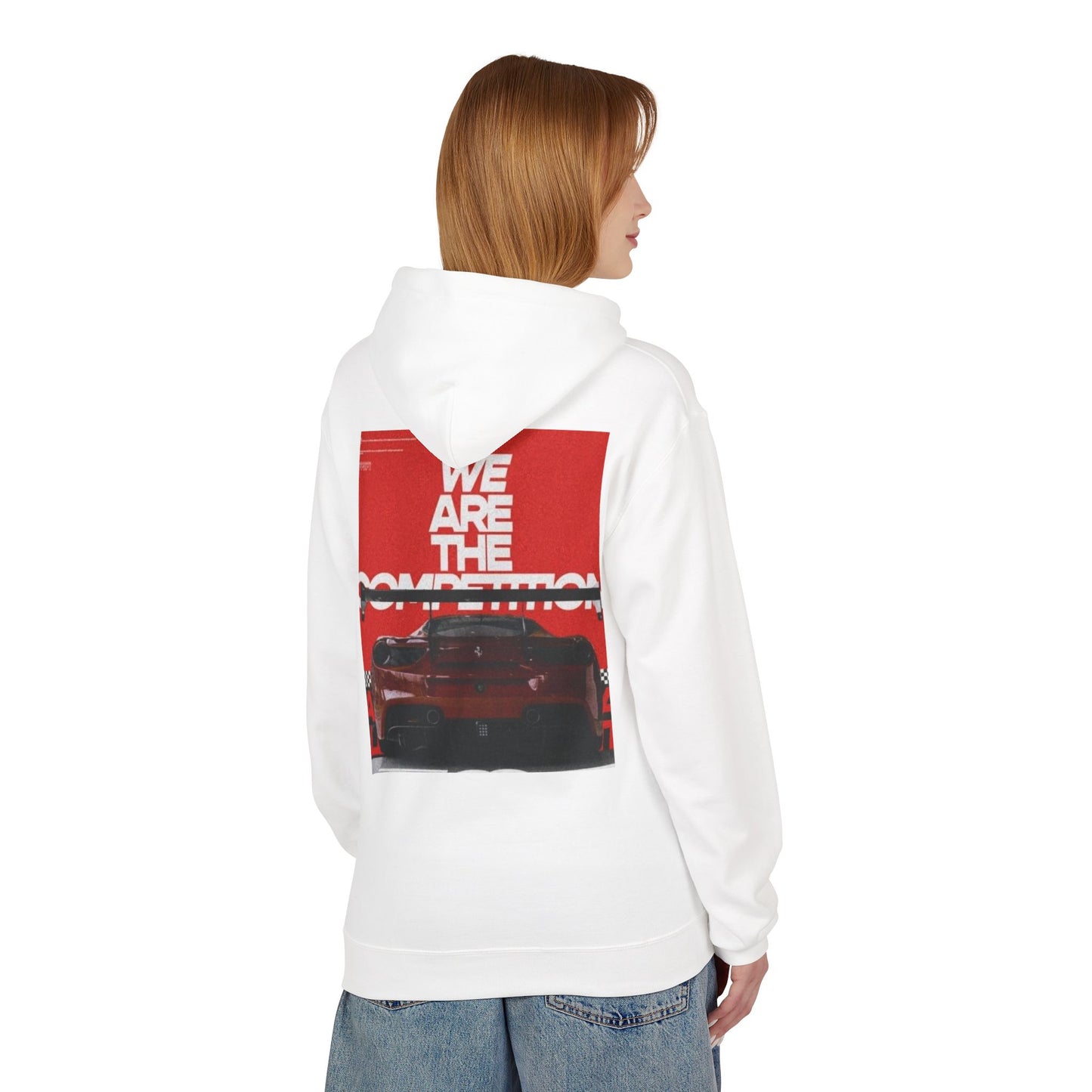 Unisex Fleece Hoodie - 'We Are The Competition' Car Design