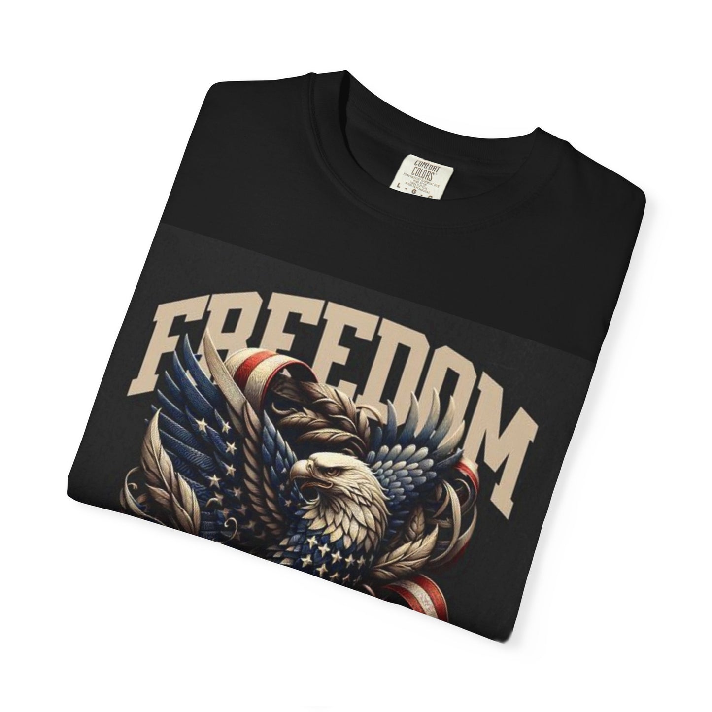 Patriotic Eagle T-Shirt, Freedom Apparel, American Pride Tee, Fourth of July Gift, Vintage Style Shirt
