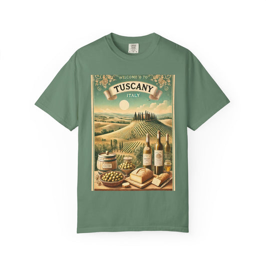 Vintage Tuscany Scene Unisex T-Shirt